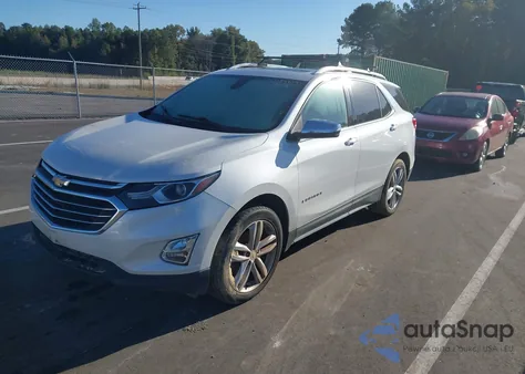2018 Chevrolet Equinox Premier из США, поврежденный, VIN 2GNAXNEX0J6151729